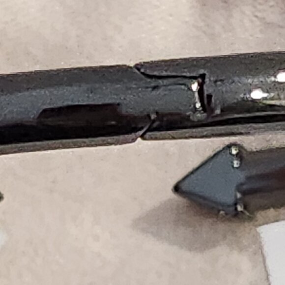Uncommon James Iridescent Black Gun Medal Colored Bracelet - Picture 5 of 6